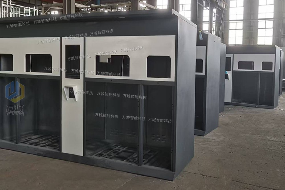 一大批新型揮手感應（yīng）大容（róng）量可（kě）回收箱工程案例