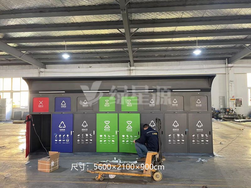 浙江智能垃圾箱（xiāng）發貨案例配圖二
