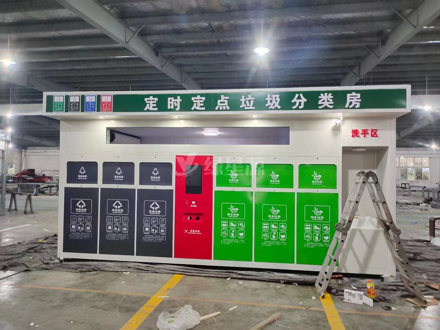 上海智能垃圾箱房（fáng）追單（dān）發貨配圖二